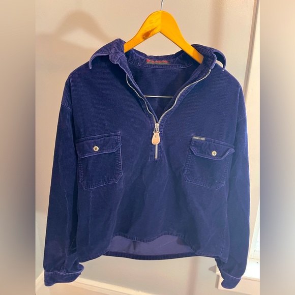 Vintage Higher State Cropped Corduroy Jacket - Picture 1 of 5